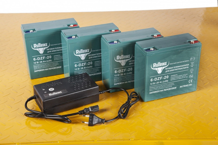 Грузовая электрическая тележка RuTrike Плита 1500 в Омске