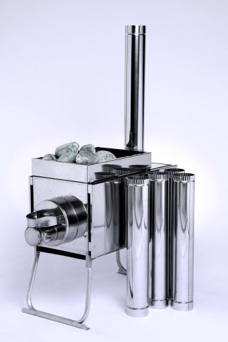 Печь Инвент Экономка средняя со стац. экранами в сумке в Омске