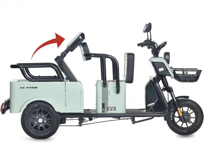 Пассажирский электротрицикл Wanshida LC-F150 в Омске