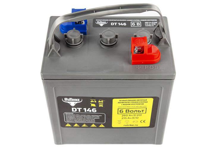 Тяговый аккумулятор RuTrike WET DT146 (T-145) 6V170A/H C3 в Омске