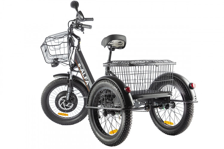 Электрофэтбайк Eltreco Green City e-ALFA Trike в Омске