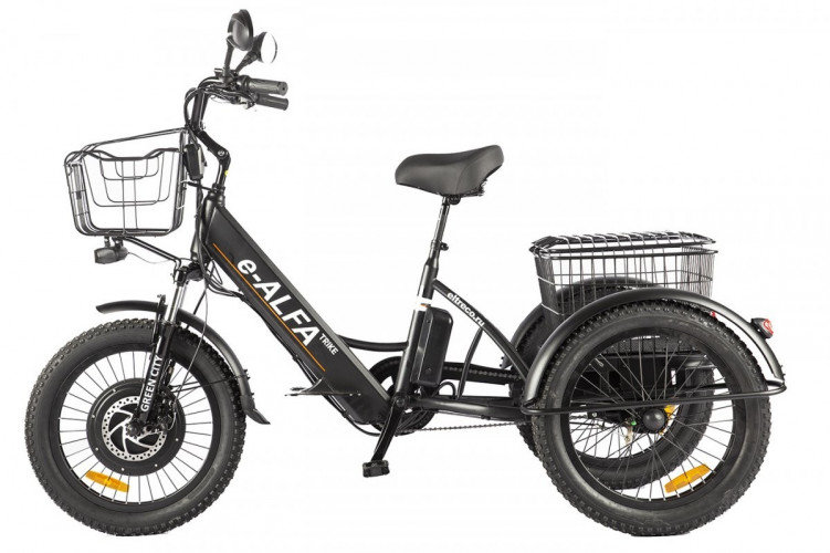 Электрофэтбайк Eltreco Green City e-ALFA Trike в Омске
