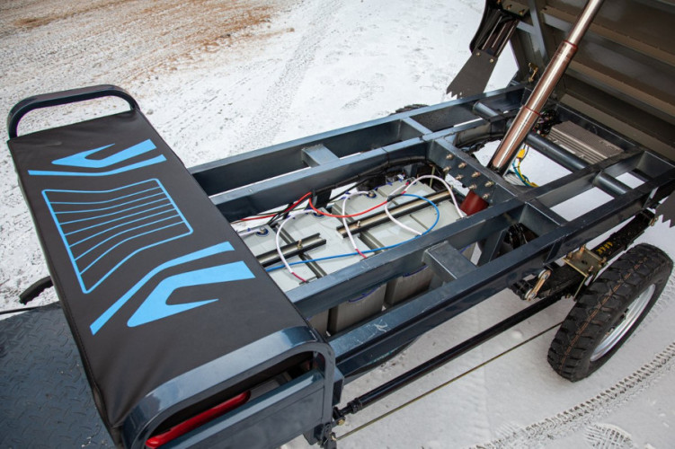 Грузовая электрическая тележка Rutrike Титан 2000 Гидравлика в Омске