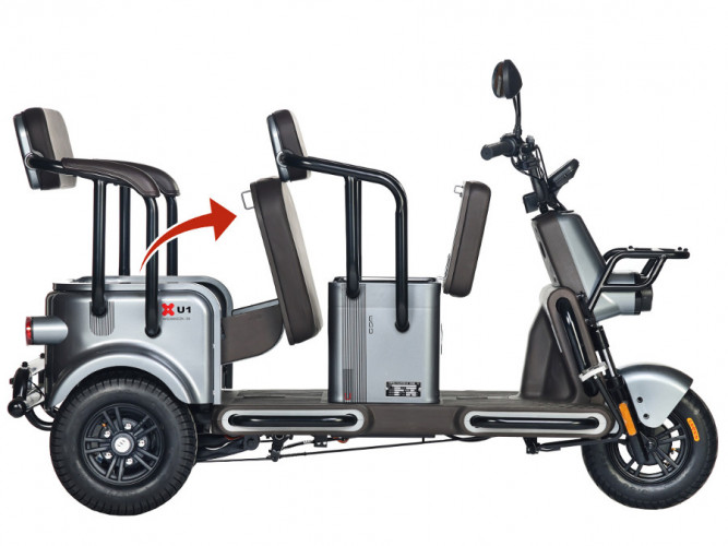 Пассажирский электротрицикл Wanshida U1-X в Омске