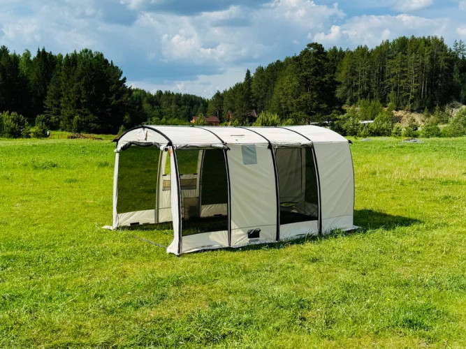 Шатер - Мобильная баня-палатка Морж Shelter XL в Омске