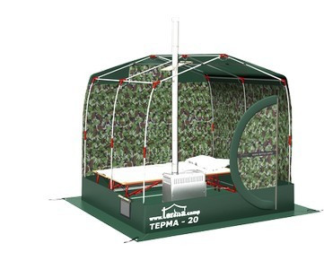 Мобильная баня ТЕРМА-20 в Омске