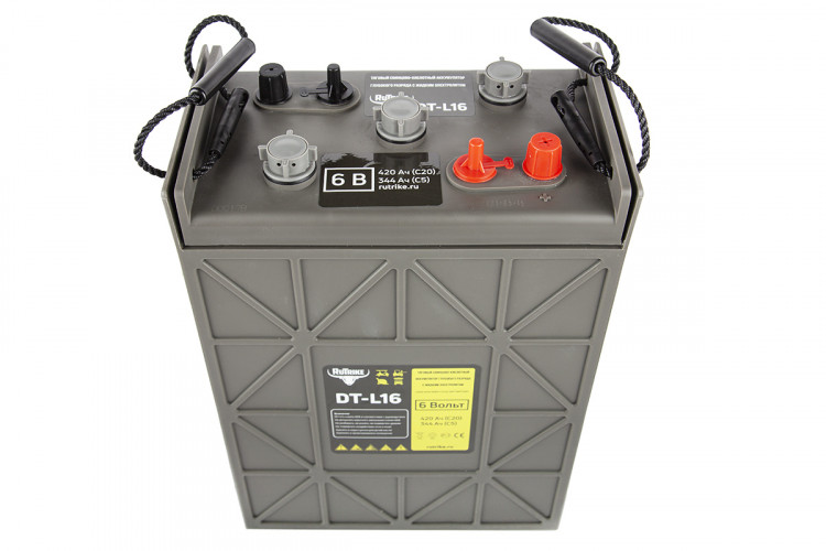 Тяговый аккумулятор RuTrike WET DTL16 (L16H-AC) 6V275A/H C3 в Омске