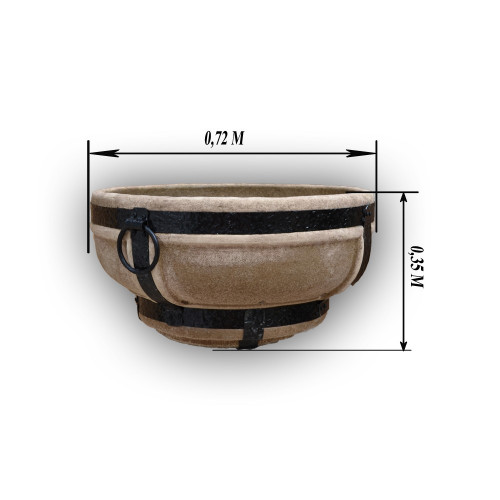 Очаг для костра большой Подсолнух в Омске