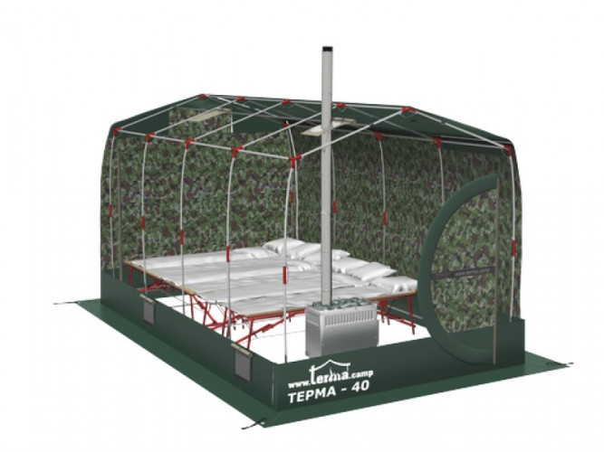 Зимняя палатка Терма-44 в Омске