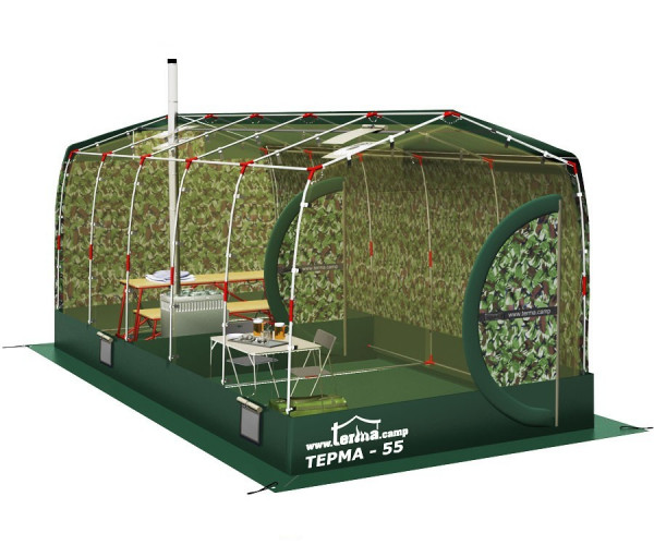 Зимняя палатка Терма-55 в Омске