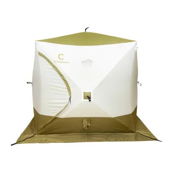 Палатка зимняя куб СЛЕДОПЫТ Premium Long в Омске
