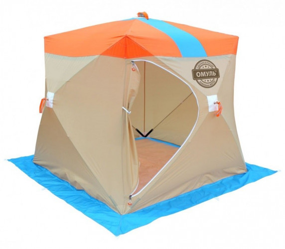 Зимняя палатка МИТЕК Омуль Куб-2 с внутренним тентом в Омске