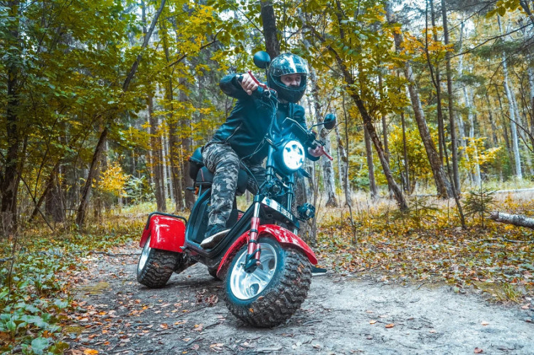 Электроскутер White Siberia IKRA 5000W в Омске