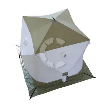 Палатка зимняя куб СЛЕДОПЫТ Premium 1.8x1.8 в Омске