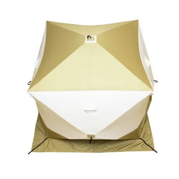 Палатка зимняя куб СЛЕДОПЫТ Premium 2.1x2.1 в Омске