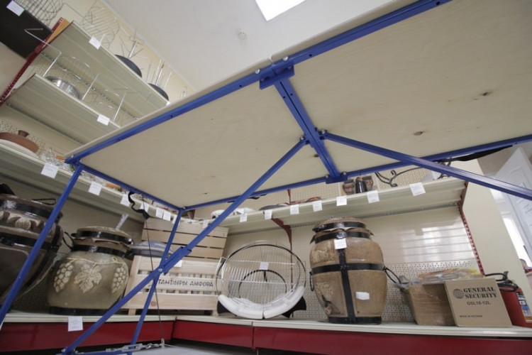 Полок складной Intent ПС-700 для мобильной бани в Омске