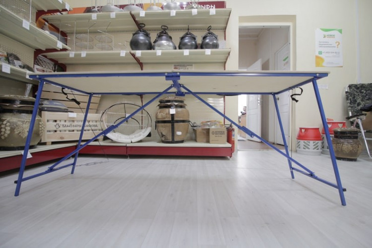 Полок складной Intent ПС-700 для мобильной бани в Омске