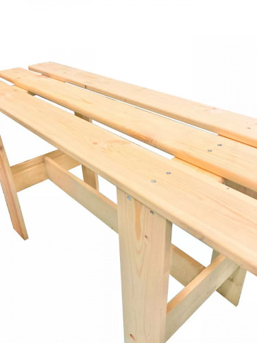 Лавка деревянная в Омске