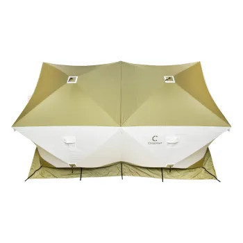 Палатка зимняя куб СЛЕДОПЫТ Premium Дубль в Омске