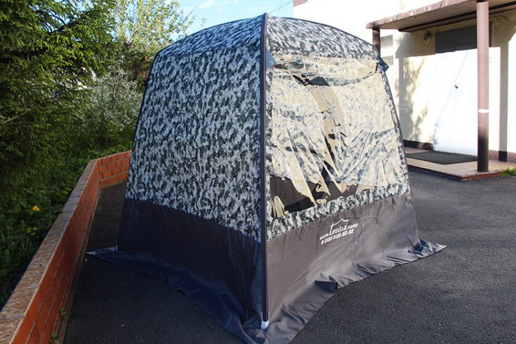 Мобильная баня ТЕРМА-10 с 1 окном (походная) в Омске