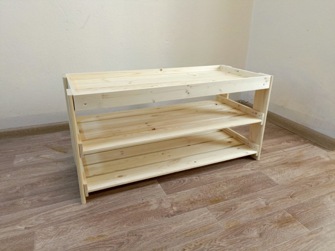 Полка для обуви деревянная в Омске