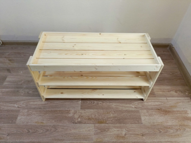 Полка для обуви деревянная в Омске