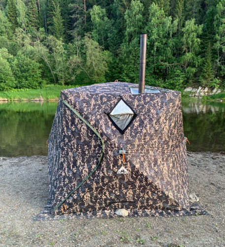 Палатка-Баня МОРЖ КУБ в Омске