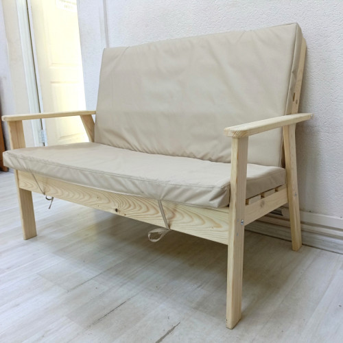 Скамейка садовая деревянная для дачи в Омске