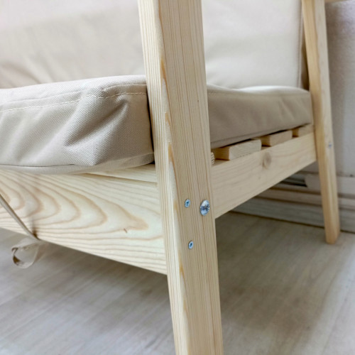 Скамейка садовая деревянная для дачи в Омске