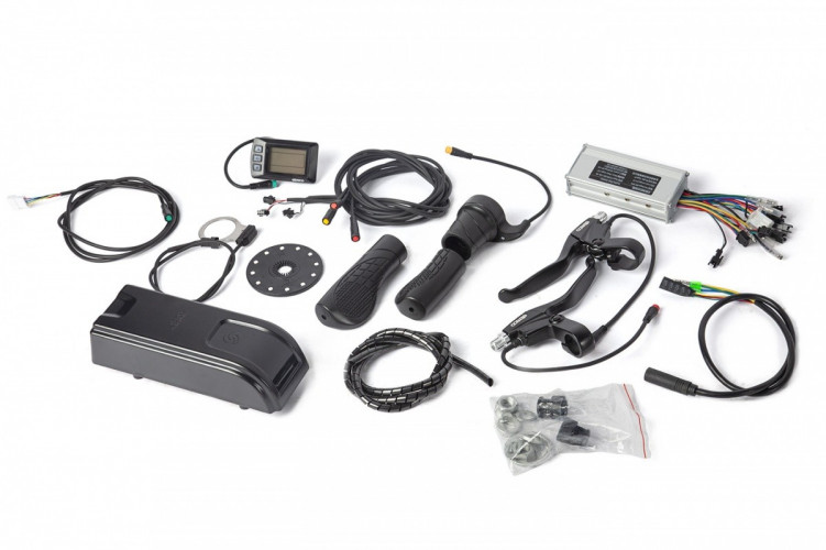 Мотор-колесо Eltreco 48V 350W LCD 26" передний АКБ HL 48V 10А/ч в Омске