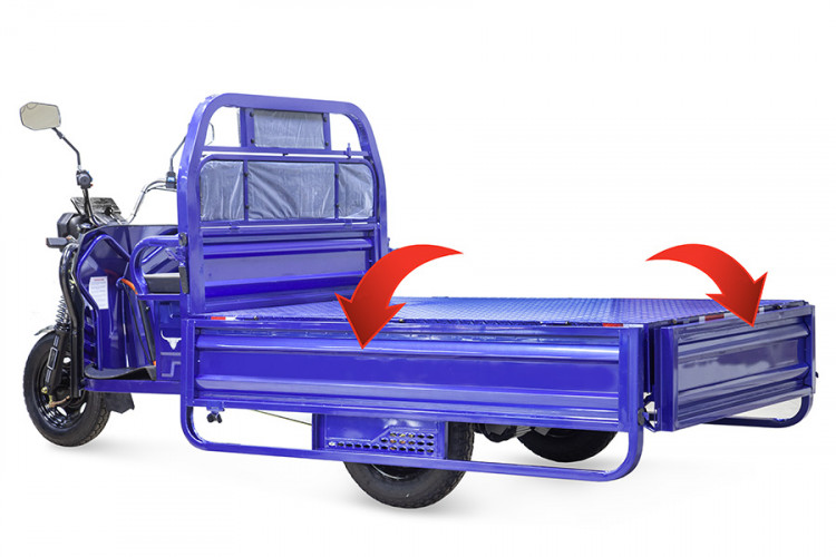 Грузовой электрический трицикл RuTrike D4 1800 60V1200W в Омске