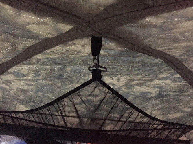 Мобильная баня-палатка МОРЖ c 2-мя окнами камуфляж + накидка в подарок в Омске