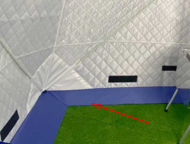 Палатка-Баня МОРЖ КУБ 2 сорт в Омске