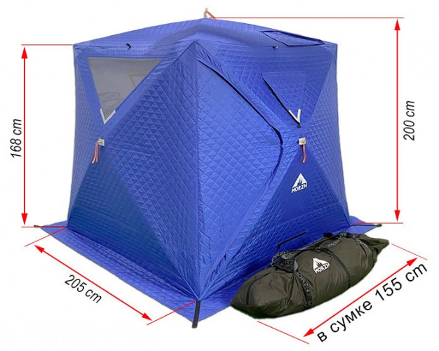 Палатка-Баня МОРЖ КУБ 2 сорт в Омске