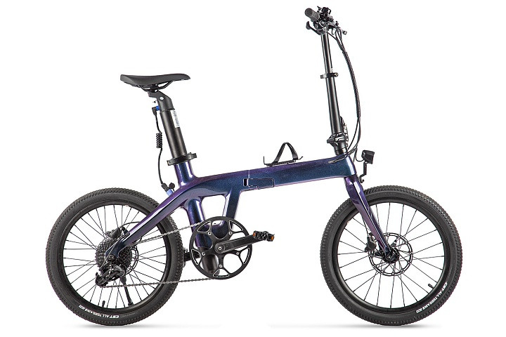 Электровелосипед складной Carbon 20" Sporto в Омске