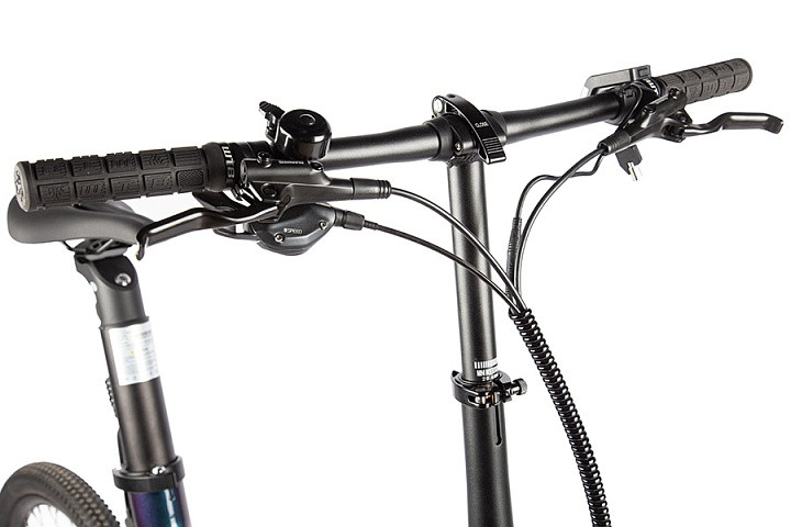 Электровелосипед складной Carbon 20" Sporto в Омске