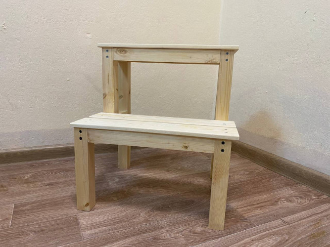 Табурет-стремянка деревянный в Омске