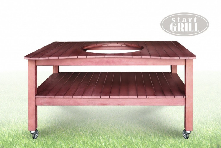 Стол для керамического гриля Start Grill на колесах в Омске