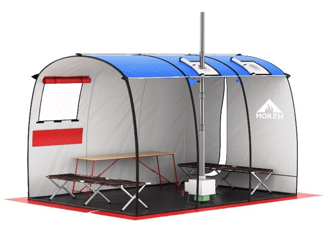 Мобильная баня-палатка МОРЖ Max в Омске