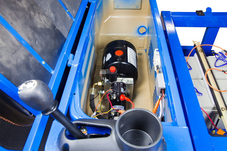 Грузовой электрический трицикл Rutrike D5 1700 гидравлика в Омске