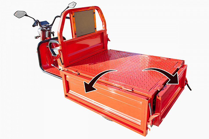 Грузовой электрический трицикл Rutrike Амулет 1100 в Омске